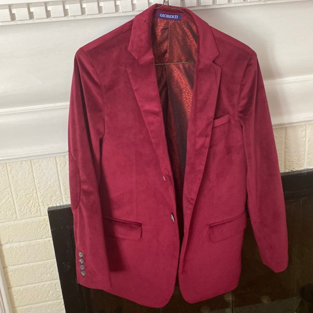 Boys velvet Gioberti Blazer! So sharp!